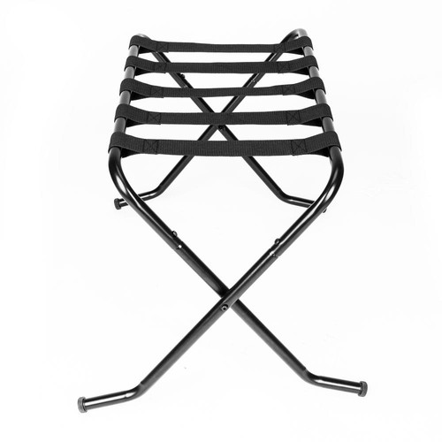 Convenient Metal Travel Folding Luggage Suitcase Rack Stand Home Hotel - Picture 3 of 11