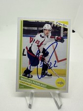 Mathieu Perreault Signed Autograph 2013-14 O-Pee-Chee Card #166 Capitals Ducks