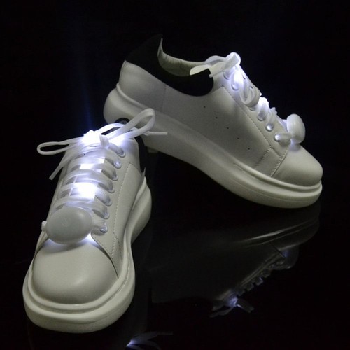 Sport Shoes Led Shoelaces Cross Braiding Strap Shoes Accessories Sneakers Laces - Picture 4 of 16