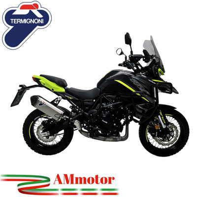 Termignoni Benelli TRK 702 / X 2023 Motorrad Auspuff Titan