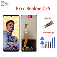 FüR Oppo Realme C55 RMX3710 Lcd Display Touchscreen Bildschirm