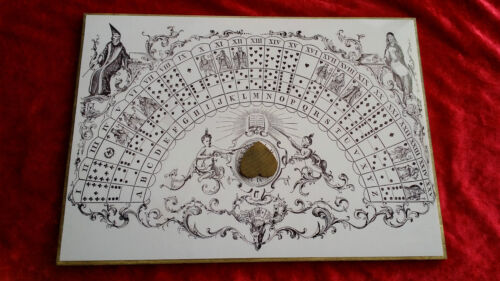 Drewniana deska Ouija Casting i mała planchetka seans magia  - Zdjęcie 1 z 1