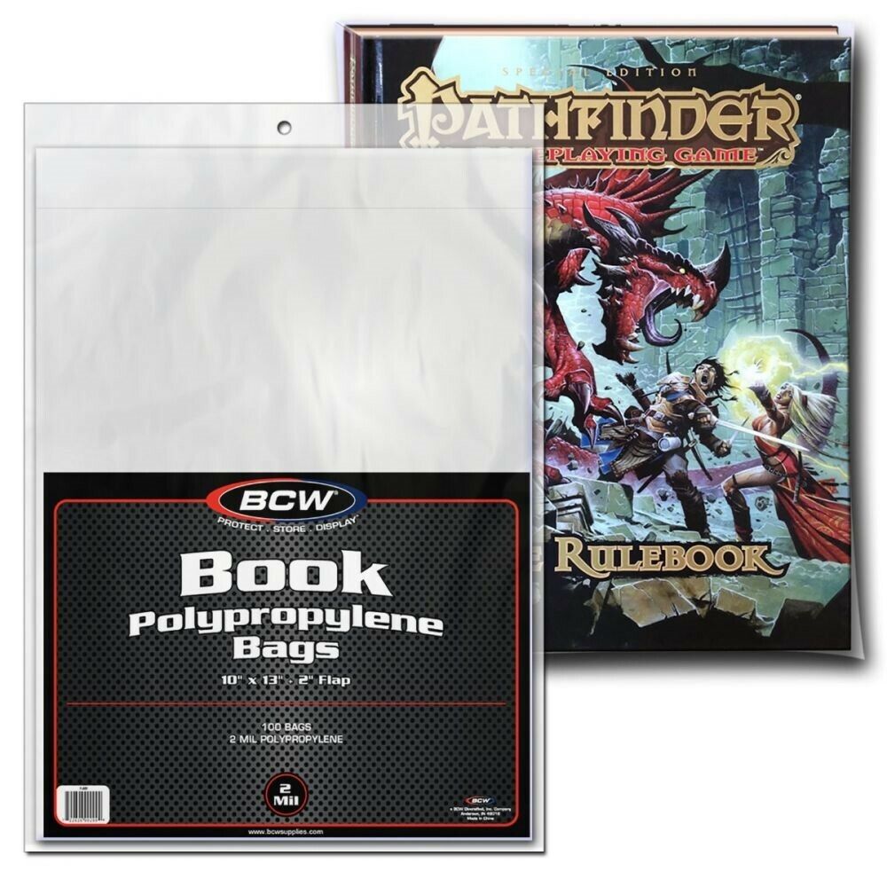 100 BCW 最大52%OFFクーポン お得なキャンペーンを実施中 Role Playing Game Books Bags Storage Pol Manuals 10x13 &