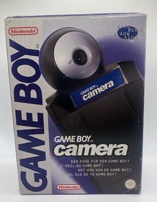 GameBoy Camera OVP Blau - Nintendo - PAL - Game Boy