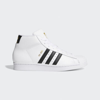 Adidas Pro Model White Black Gold OG Originals Retro FV5722 Men's