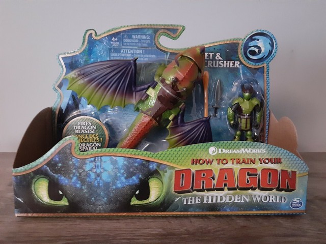 How to Train Your Dragon Eret & Skull Crusher Dreamworks