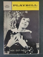 PLAYBILL FADE OUT-FADE IN June 1964 THE MARK HELLINGER THEATRE CAROL BURNETT!