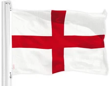 G128 England English Flag 3x5 Ft LiteWeave Pro Series Printed 150D Polyester