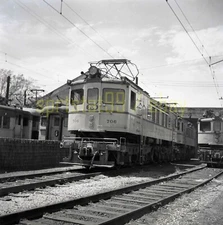 CSS Chicago South Shore & South Bend R-2 Boxcab #706 - Vintage Railroad Negative