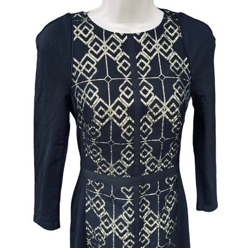 Ted Baker London Mikha Dress Sheath Zip Back Size Ted 0 / US 2 - Picture 5 of 7