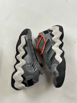 Adidas Exhibit B Basketball Shoes Womens 9.5 Gray GZ2351 No Insoles