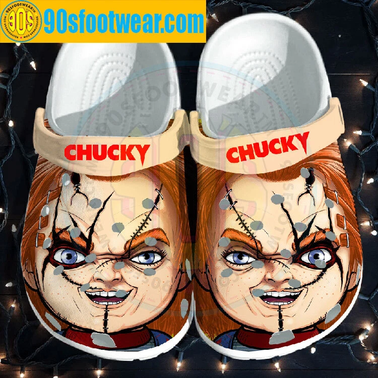 Chucky Doll Face Custom Classic Clog
