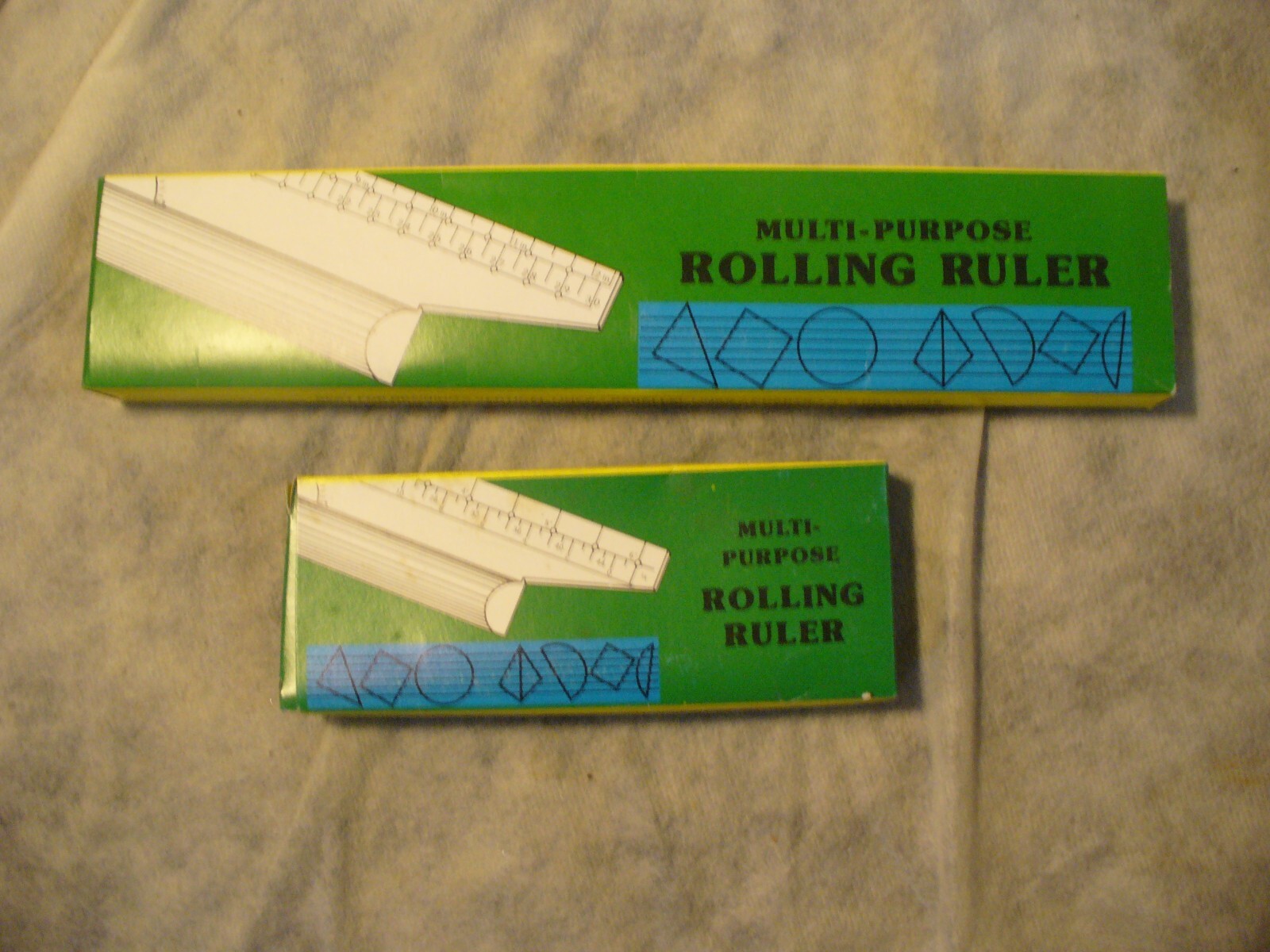 Taiwan Square Ruler Lot of 2 Multi-Purpose Rolling Ruler Rulers Taiwan | eBay