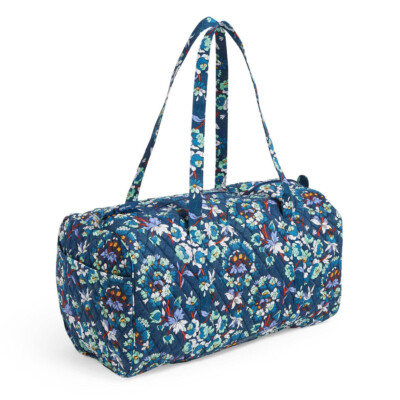 #ad Floral Bursts Vera Bradley Large Travel Duffel NWT Carry On $59.34