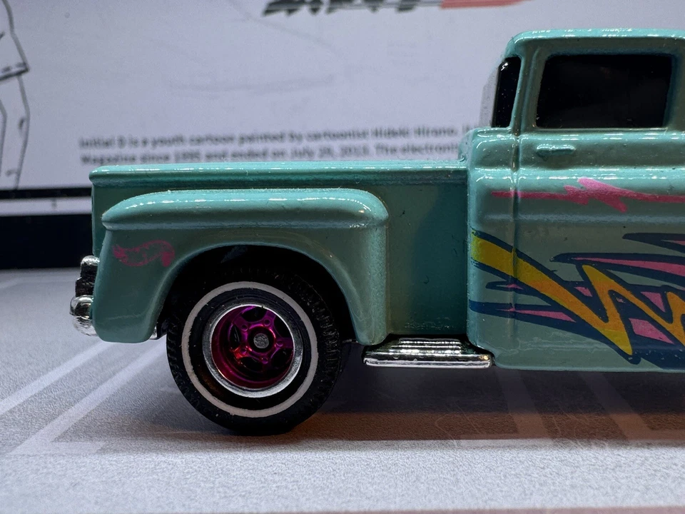 Hot Wheels '56 Flashsider de 1992 tarjeta azul (1er año) rueda suelta intercambio rosa🛞 Foto 4 de 4