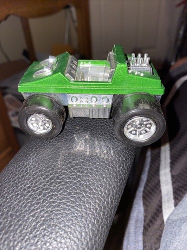 Vintage Tootsietoy Mud Cat ATV Vehicle Metal Green 66256 Made In USA Toy Vehicle - Picture 3 of 6