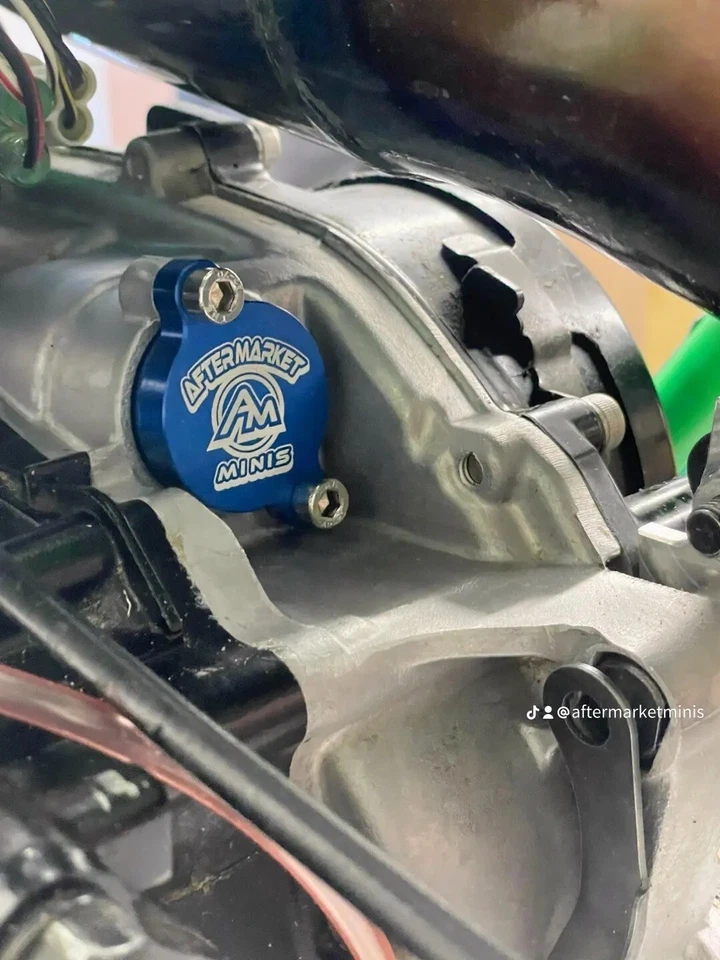 Yamaha PW50 bloco de injeção de óleo desligado plugue de exclusão alumínio PW 50 50cc - Imagem 2 de 2