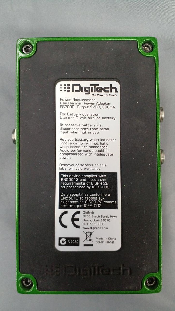 ギター Digitech BAD MONKEY DigiTech Bad Monkey Distortion Guitar Effect Pedal from