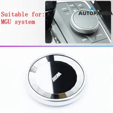 New IDrive Multi-Media Knob Rock Crystal Cover Trim for BMW X5 X7 Z4 MGU 2019-22