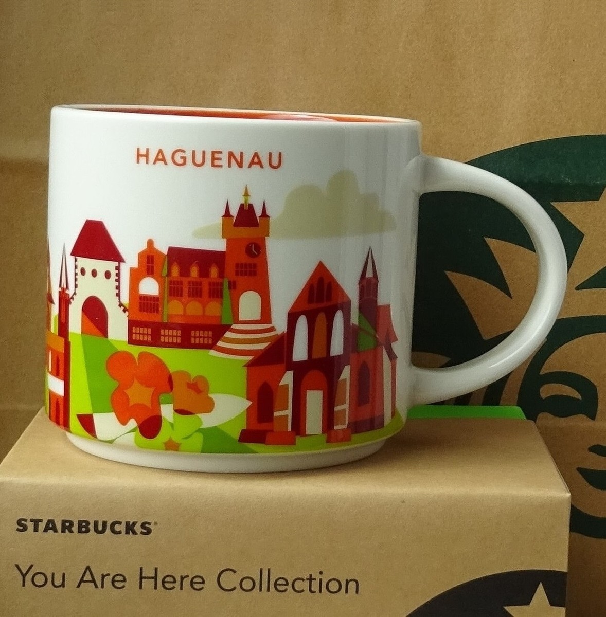 スターバックス　デミタスカップ　You are Here ハンガリー 未使用 STARBUCKS スターバックス YOU ARE HERE CANADA