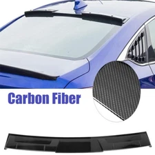REAR WINDSHIELD WINDOW VISOR ROOF SPOILER FOR 18-21 HONDA ACCORD JDM