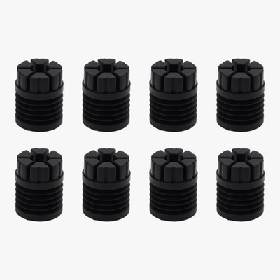 8Pcs Antislip Cushioning Rubber Feet Mat Shock Absorbing Noise Reduction For