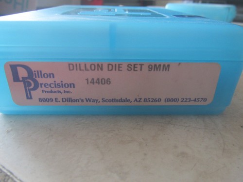 Dillon Precision 9mm Die Set #14406 - Picture 3 of 4