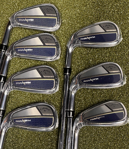 Jeu De Fers Callaway Paradym Ai Smoke Neufs - 5-PW - Steel Elevate Regular Flex - Droitier