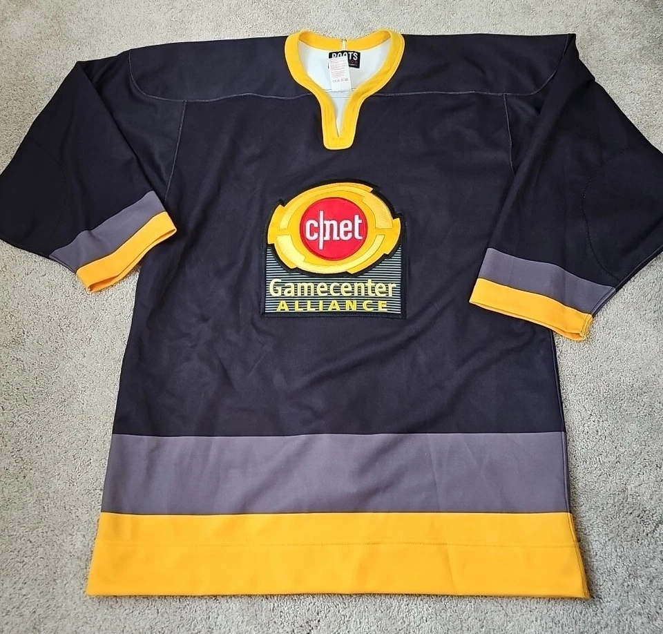 Camiseta deportiva Team CNET Athletics cosida de hockey Game Center ALLIANCE TALLA MEDIANA Foto 3 de 4