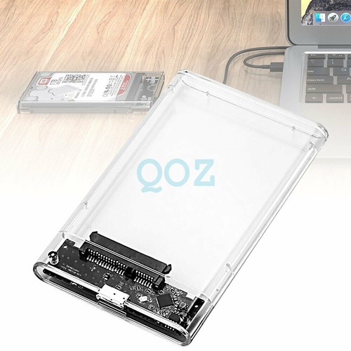 External HDD SSD Case Disk TRANSPARENTUSB 3.0 To SATA 2.5" Hard Drive Enclosure - Picture 14 of 15