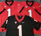 Fast Free Shipping! University of Georgia Bulldogs Uga Stitched Football Jersey