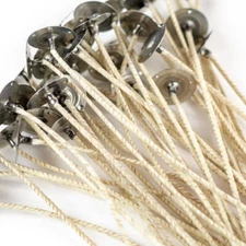 CD (STABILO) Pre-Tabbed Candle Wicks 6 inches (You Choose Size) FREE SHIPPING