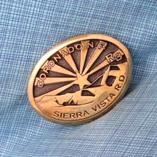Coronado National Forest Belt Buckle Sierra Vista R D R3 #42 Vintage WHC .TAZ974