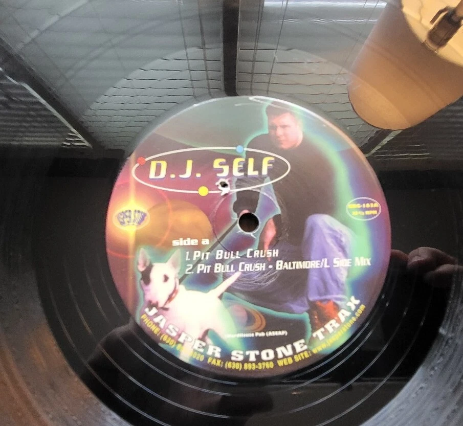 DJ Self - Pit Bull Vinyl EP Record (Jasper Stone Trax, 1998) NM- READ Foto 3 de 4
