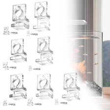 30Pcs Fish Tank Lid Clamps Fish Tanks Lid Support Clear Aquarium Accessories