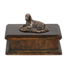 Staffordshire Bull Terrier, Staffy II - urn for dog ashes, classic urn with a st