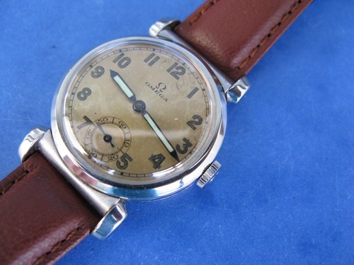 OMEGA ART DECO "Fancy Lugs" 1930`S- Collecting watch- NICE - Bild 14 von 24