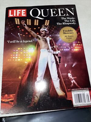 Freddie Mercury QUEEN MUSIC Life RHAPSODY Life Special Edition 96 Pgs Brian May