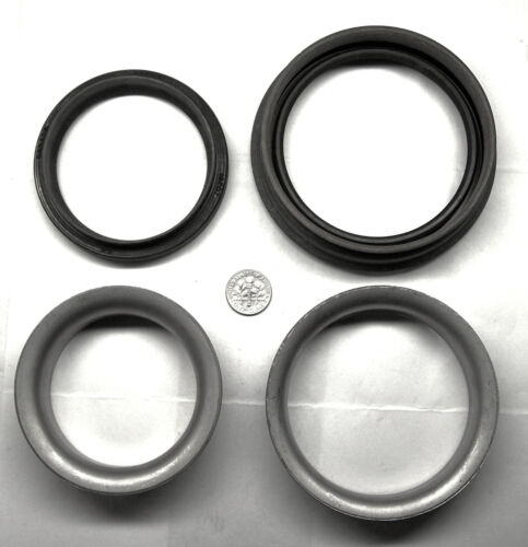 M151 JEEP 5559100 NOS FRONT OR REAR WHEEL SPINDLE SEAL KIT (2) SEALS (2) SLEAVES - Bild 3 von 14