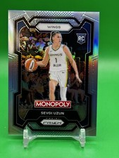 SEVGI UZUN 2024 Panini Prizm WNBA Monopoly Silver /199 RC
