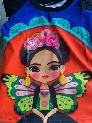 Anatopik Frida Kahlo T-shirt  Size 44 NWOT 