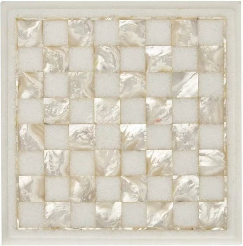 Luxury Marble Chess Table, Chess Board Only, Best Gift for Him, Chess Set Inlay - Picture 2 of 8