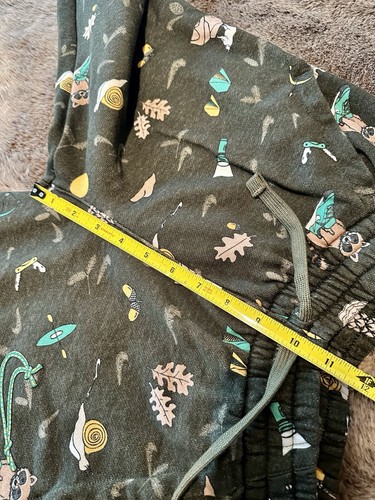 Nike Sportswear Fleece Green/colorful Park Print Sweatpants Big Kid's Sz XL - Picture 12 of 13