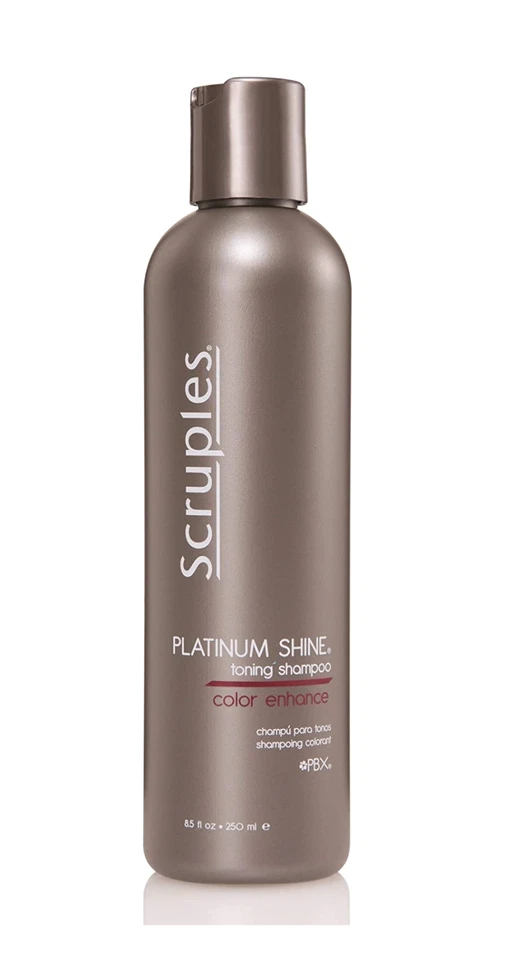 Scruples Platinum Shine Purple/Violet Shampoo, 8.5 Oz - Blonde Hair - Set of 6 - Image 2 of 4
