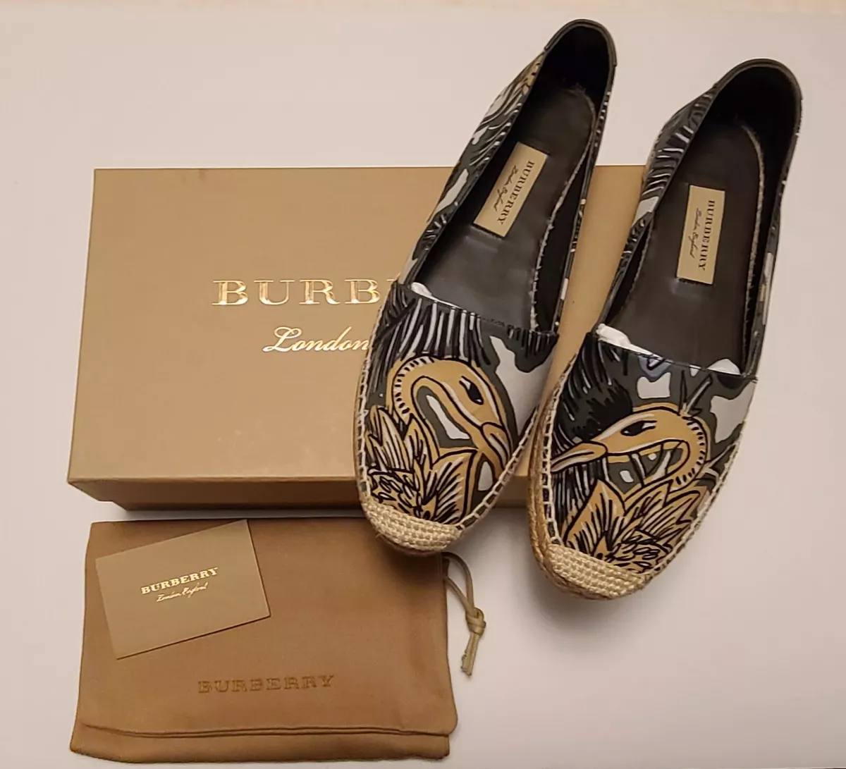 Classic Brit Style: Burberry Hodgson Flat Espadrilles