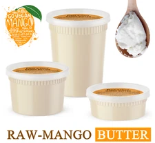 Raw Mango Butter 100% Pure Organic Natural Unrefined For Skin, Face, Hair Bulk