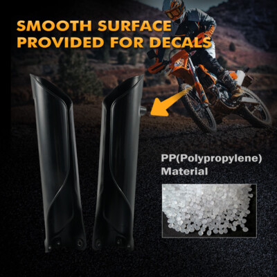 Polisport Fork Protectors For KTM SX SXF 2015-2020 & EXC EXCF 2016-2020 - Black Mud Guards 9 thumbnail image