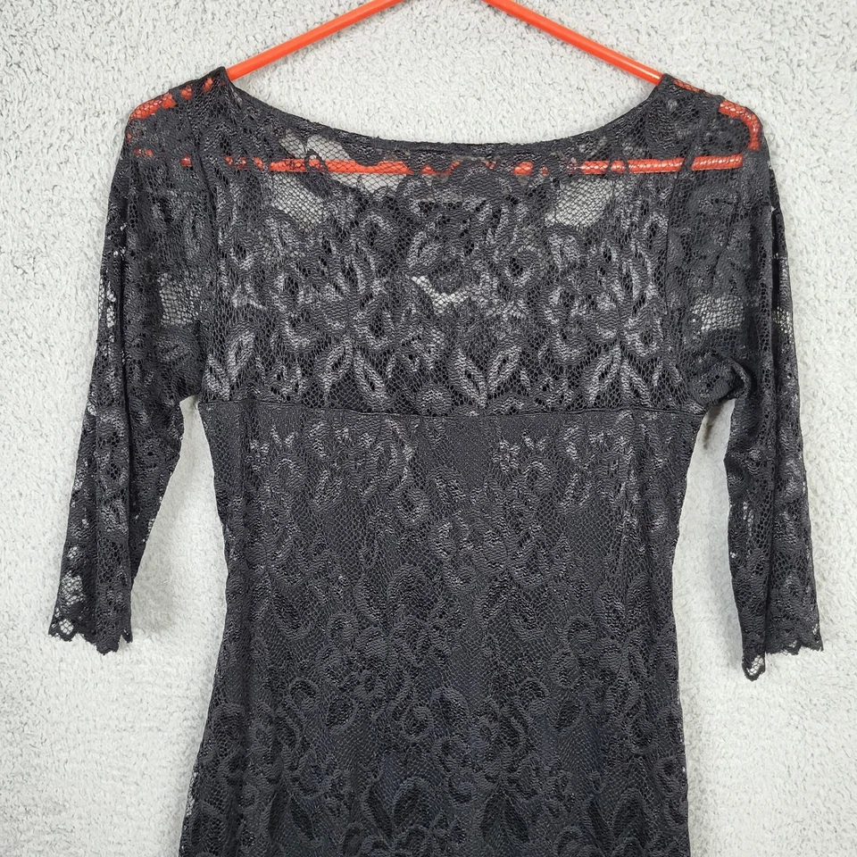 TIFFANY ROSE MATERNITY Women's lace Scalloped Hem Cocktail dress Size 1 UK 8-10 - Image 4 of 4