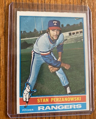 Stan Perzanowski Rangers 1976 Topps #388 Stan Perzanowski | eBay