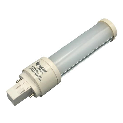 Maxlite 76617 2Pin PlugIn LED 6W 3500K GX23 Ballast Bypass 13W